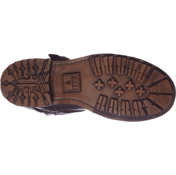 Frye Valerie Strappy Shearling Boot - Picture 2 of 6